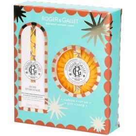 Roger & Gallet Cadeauset Eau Parfumee Bienfaisante Bois d’Orange+ Savon Promo