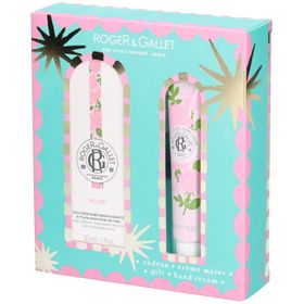 Roger & Gallet Rose Geschenkset mit Parfümwasser 30 ml + Handcreme 30 ml