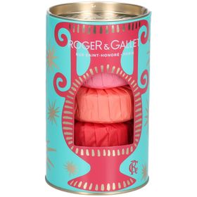 Roger & Gallet Cadeauset Savons Bienfaisants Vijgenbloesem, Gingembre, Rose
