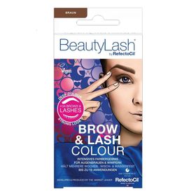 BeautyLash Brow & Lash Color Set für Wimpern und Augenbrauen braun