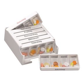 MEDI-7 Medikamentendosierer für 7 Tage weiss