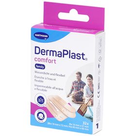 DermaPlast Comfort Family flexible wasserdichte Pflaster