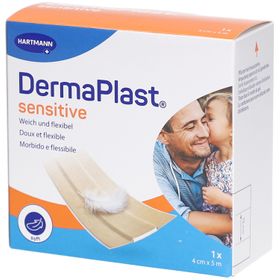 DERMAPLAST® Sensitive Pflaster 4 cm x 5 m – Beige