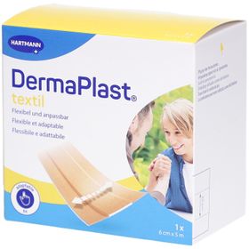 DERMAPLAST® Textil Pflaster 6 cm x 5 m – Beige