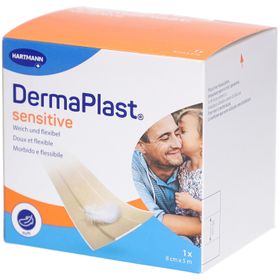 DERMAPLAST® Sensitive Pflaster 8 cm x 5 m – Beige