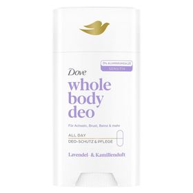 Dove 24-Stunden-Deodorant für den ganzen Körper, Lavendel &amp; Kamille, Stick