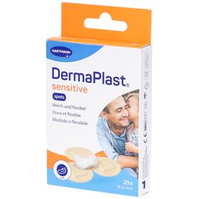 DermaPlast Sensitive Spots runde Pflaster Ø 22 mm