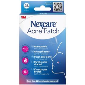 3M NEXCARE Akne-Pflaster 1x15x12mm dünn tr 15 Stk