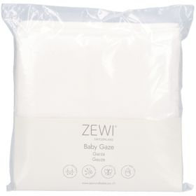 ZEWI Baby-Gaze Mulltücher 5 Stück 60 x 60 cm Weiß