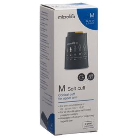 Microlife Weiche Manschette M (22–32 cm) für Oberarm-Blutdruckmessgeräte