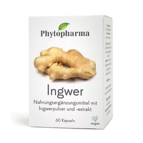 Phytopharma Ingwer Kapseln