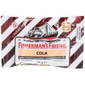 Fisherman's Friend Cola – zuckerfreie Pastillen mit Menthol-Cola-Geschmack