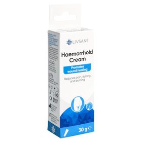 LIVSANE Hämorrhoidencreme mit Applikator Tb 30 g