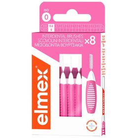ELMEX Interdentalbürsten 0.4mm pink 8 Stk