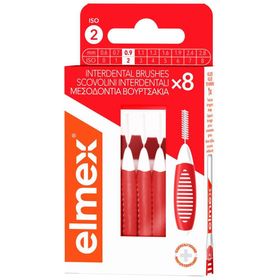 ELMEX Interdentalbürsten 0.5mm rot 8 Stk