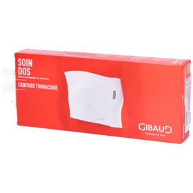 GIBAUD Bauchgurt elastisch Gr2 76-90cm weiss