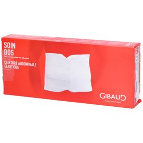 Gibaud ceinture ventrale élastique Gr3 91-105cm blanc