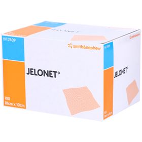 JELONET Paraffinierte Gazekompressen 10 cm x 10 cm steril