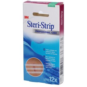 3M Steri-Strip™ Steriles selbstklebendes Hautnahtmaterial 6 x 38 mm weiß