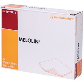 MELOLIN Compresse stérile absorbante 10 x 10 cm