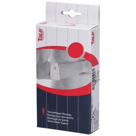 Tale® Tennisellbogen-Bandage 5 cm Velcro – Einheitsgröße, Weiß