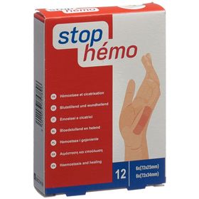 STOP HEMO Steriles Hämostat-Pflaster