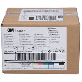 3M COBAN Klebeband 2,6 cm x 4,57 m blau