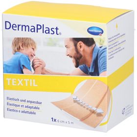 HARTMANN Dermaplast® Textil Pflaster 6 cm x 5 m