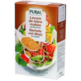 PURAL Bierhefeflocken mit Malz 200 g