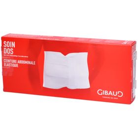 GIBAUD Bauchgurt elastisch Gr5 121-135cm weiss