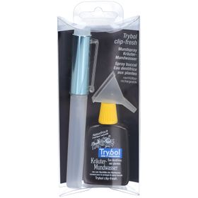 TRYBOL Mundspr clip-fresh blau 8ml +Mundwass 20ml