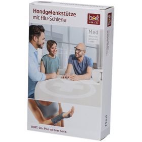 Bort Handgelenkstütze mit Alu-Schiene, beige, Gr. S rechts