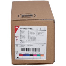 3M Scotchcast Plus Bandage 7,5 cm x 3,65 m Weiß