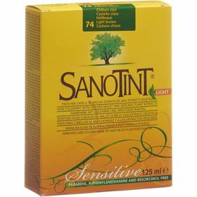 SANOTINT® Sensitive Haarfarbe hellbraun74