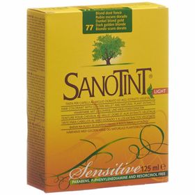 SANOTINT® Sensitive Haarfarbe dunkelblond gold 77