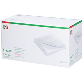 GAZIN Compresses de gaze 5 x 5 cm 12 plis