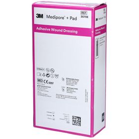 3M™ Medipore™ + Pad Steriler Verband mit Saugkissen (10 x 20 cm) 3570E