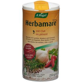 A.Vogel Herbamare Sel marin aux légumes et au piment bio