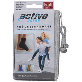 BORT ActiveColor® Knöchelbandage Gr. M schwarz