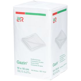GAZIN® Compresse de Gaze non stérile 12 plis 10 x 10 cm