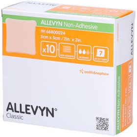 Allevyn® Classic Nicht klebende Pflaster 5 x 5 cm