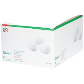 L&R Gazin® Tampons de gaze stériles Taille 3