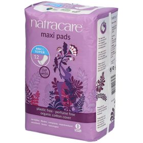 NATRACARE Maxi Pads, Damenbinde Super