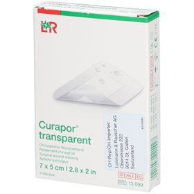 Curapor® transparent 5 cm x 7 cm steril
