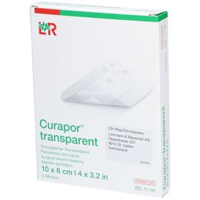 Curapor® transparent 8 cm x 10 cm steril