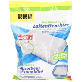 UHU Nachfüllpackung – Neutraler, geruchsneutraler Feuchtigkeitsabsorber