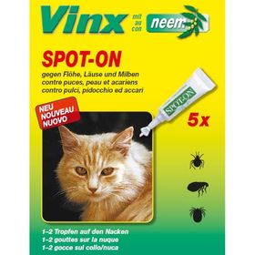 Vinx Bio Spot On Tropfen mit Neem Katze