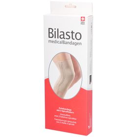 BILASTO Genouillère avec deux baleines spiralées Beige M