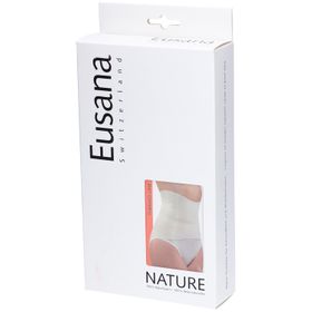 EUSANA Nierenwärmer anatomisch L ivoire 100% Seide