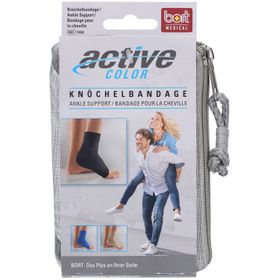 BORT ActiveColor® Knöchelbandage Gr. XL schwarz